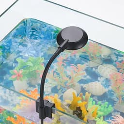 image-Aquarium Mini Light LED Fish Tank Clip Lamp Usb Lighting Cob High Brightness Round Water Grass Lights