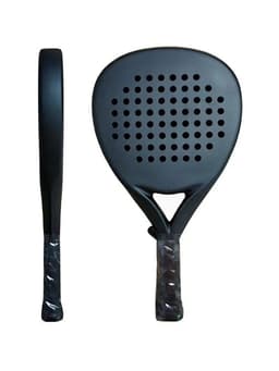 image-Carbon Fiber Paddle Racket Soft EVA Face Tennis Raqueta With Padel Racket Bag For Men Women Training Professional 3k