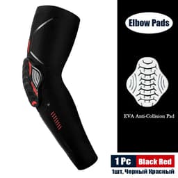 image-1Pcs Sports Crashproof Elbow Support Pads Breathable Arm Compression Sleeve for Cycling Running Basketball Football Volleyball