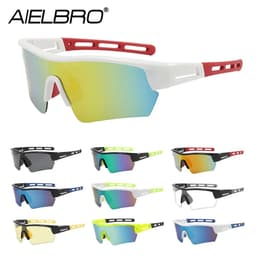 image-AIELBRO Cycling Glasses for Men Sport Men's Sunglasses Polarized Glasses Women's Sunglasses Safety Goggles Sunglasses for Men