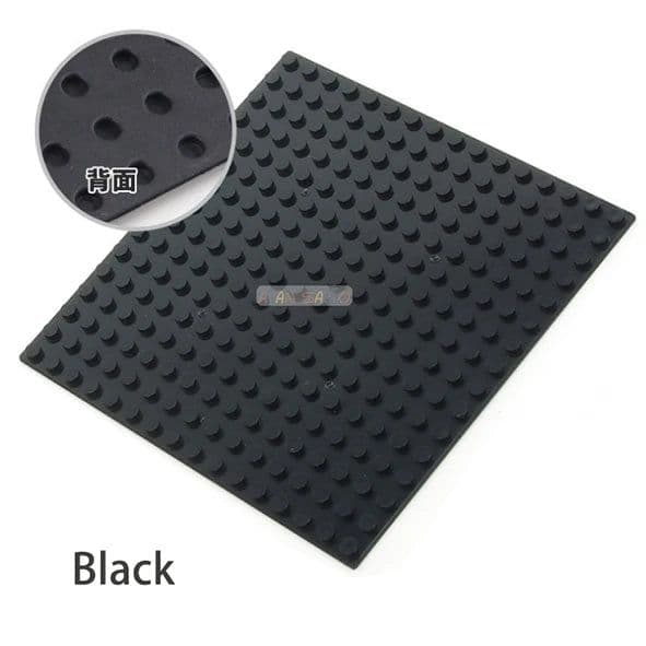 image-16X16 Dots DIY Building Blocks Baseplates Bricks Educational Assemblage Construction Toys for Children Compatible With Brand