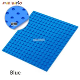 image-16X16 Dots DIY Building Blocks Baseplates Bricks Educational Assemblage Construction Toys for Children Compatible With Brand
