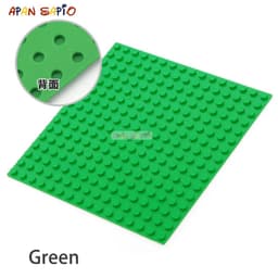 image-16X16 Dots DIY Building Blocks Baseplates Bricks Educational Assemblage Construction Toys for Children Compatible With Brand