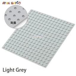 image-16X16 Dots DIY Building Blocks Baseplates Bricks Educational Assemblage Construction Toys for Children Compatible With Brand