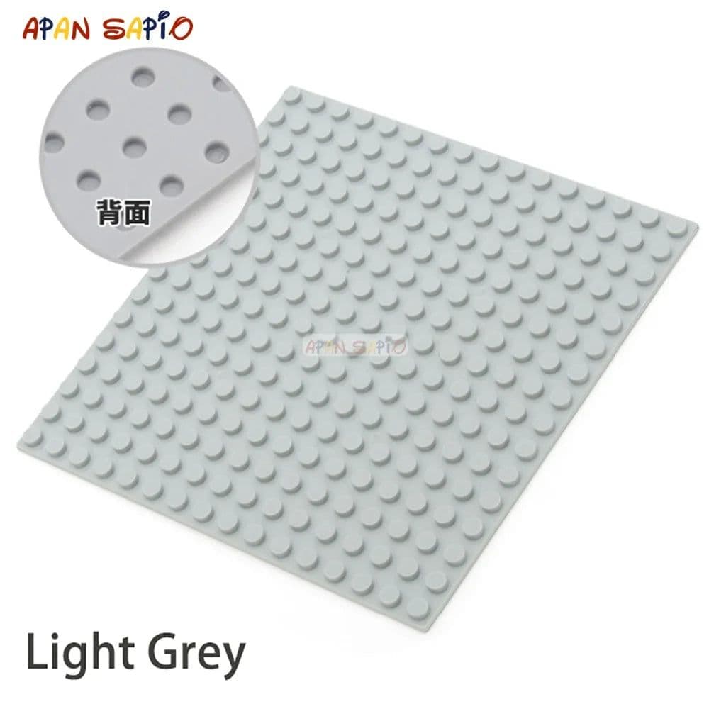 image-16X16 Dots DIY Building Blocks Baseplates Bricks Educational Assemblage Construction Toys for Children Compatible With Brand