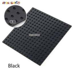 image-16X16 Dots DIY Building Blocks Baseplates Bricks Educational Assemblage Construction Toys for Children Compatible With Brand