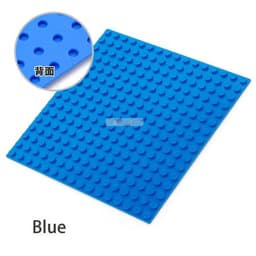 image-16X16 Dots DIY Building Blocks Baseplates Bricks Educational Assemblage Construction Toys for Children Compatible With Brand