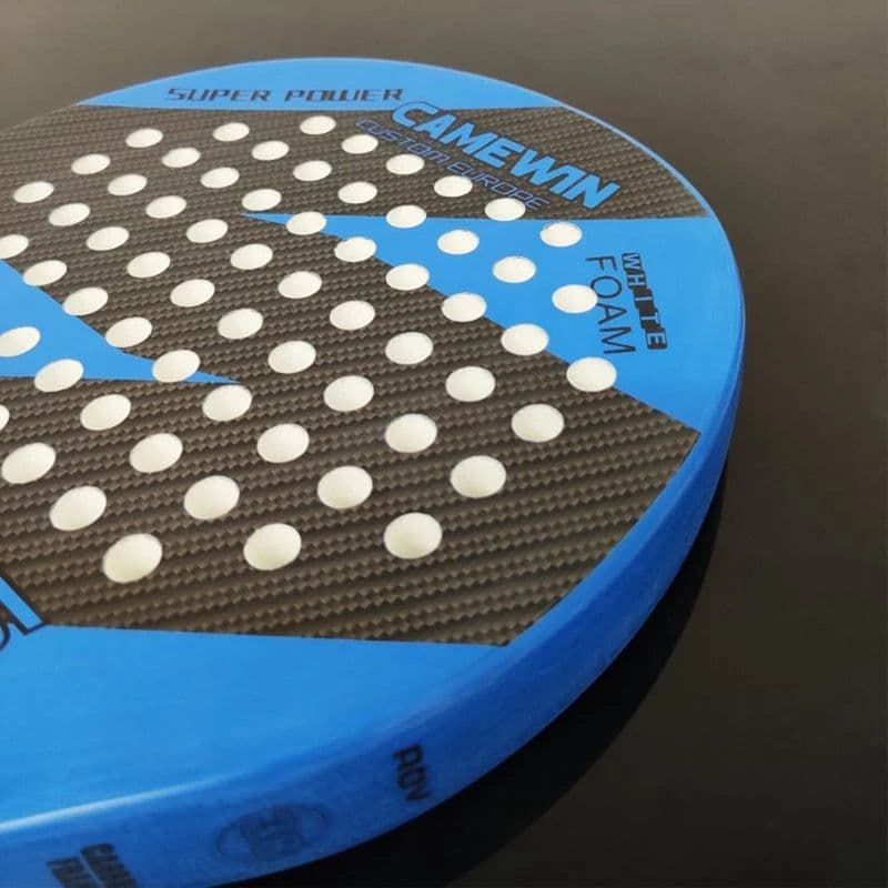 image-Camewin Padel Racket Beach Tennis Carbon Fiber And EVA Smooth Surface Durable Power Lite Paddleball Paddle Racket