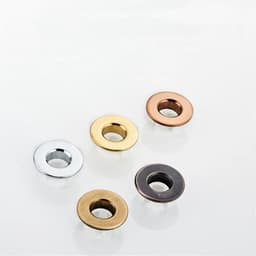 image-Bathroom Black/Gold/Silver Sink Round Hole Overflow Cover Basin Ceramic Pots Overflow Covers Kitchen Sink Bathroom Accessories