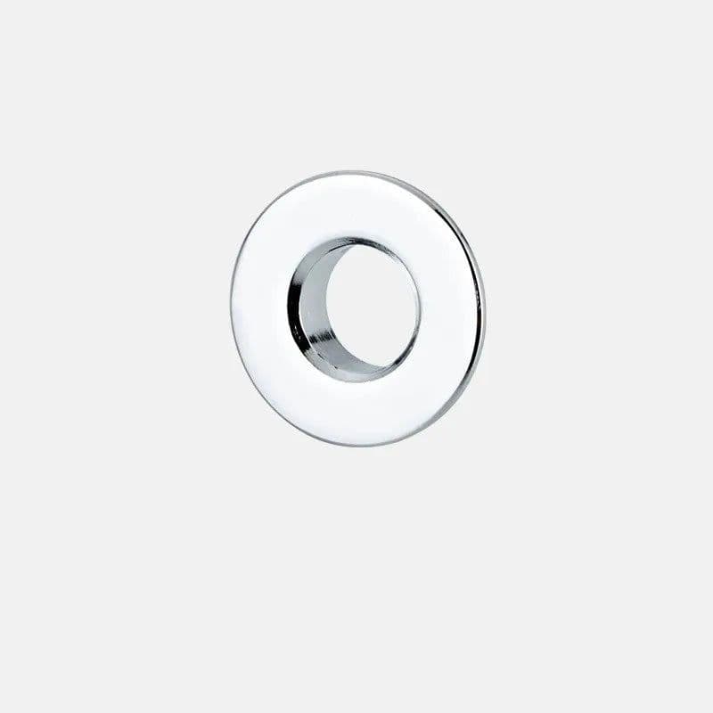 image-Bathroom Black/Gold/Silver Sink Round Hole Overflow Cover Basin Ceramic Pots Overflow Covers Kitchen Sink Bathroom Accessories