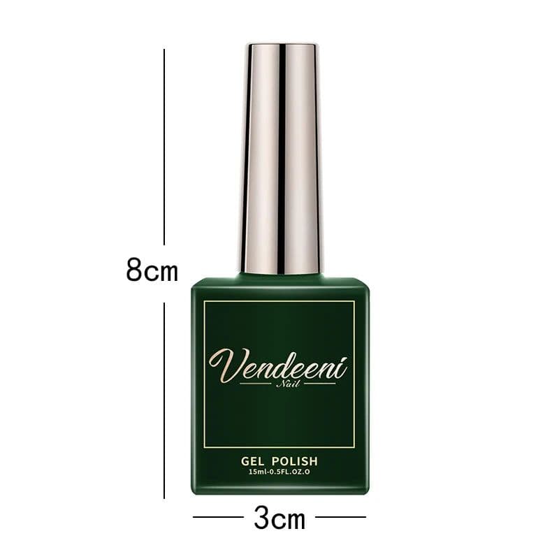 image-Vendeeni 40 Colors Translucent Gel Nail Polish Nude Pink Skin Tone Nail Art Gel Polish Lacquer UV Soak Off Gel Varnish 15ml