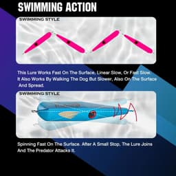 image-FJORD Pencil Bait 42g 55g 84g Needle Nose Surface Plug Trolling Fishing Hard Night Glow Saltwater Swimbait Sea Tuna Lures Items