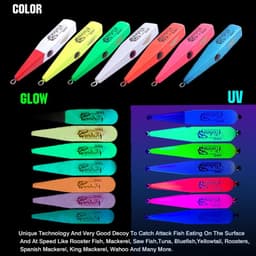 image-FJORD Pencil Bait 42g 55g 84g Needle Nose Surface Plug Trolling Fishing Hard Night Glow Saltwater Swimbait Sea Tuna Lures Items
