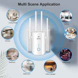 image-1200Mbps Dual Band 2.4G&5GHz WiFi Extender 802.11AC WiFi Repeater Powerful Wireless Router/AP AC1200 Wlan Wi Fi Range Amplifier