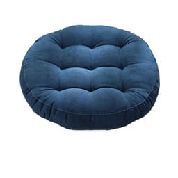 image-Inyahome Meditation Floor Round Pillow for Seating on Floor Solid Tufted Thick Pad Cushion For Yoga Balcony Chair Seat Cushions