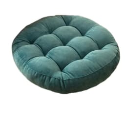 image-Inyahome Meditation Floor Round Pillow for Seating on Floor Solid Tufted Thick Pad Cushion For Yoga Balcony Chair Seat Cushions