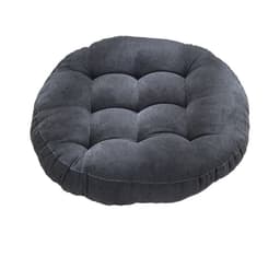 image-Inyahome Meditation Floor Round Pillow for Seating on Floor Solid Tufted Thick Pad Cushion For Yoga Balcony Chair Seat Cushions