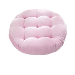 image-Inyahome Meditation Floor Round Pillow for Seating on Floor Solid Tufted Thick Pad Cushion For Yoga Balcony Chair Seat Cushions
