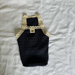 image-Cute Summer Breathable Lace Edge Suspended Tank Top Teddy Dog Cat Small Puppy Pet Clothes Dog Cooling Vest Puppy Clothing
