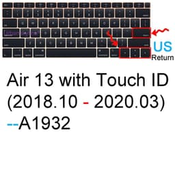 image-Keyboard Cover for Macbook Air 13 M2 15 Pro 14 M3 13 M1 16 Retina 11 Silicone Protector Skin Case A3113 A3114 A2681 A2941 A2992