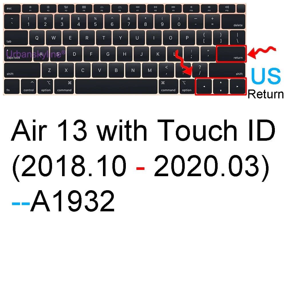 image-Keyboard Cover for Macbook Air 13 M2 15 Pro 14 M3 13 M1 16 Retina 11 Silicone Protector Skin Case A3113 A3114 A2681 A2941 A2992
