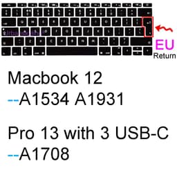 image-Keyboard Cover for Macbook Air 13 M2 15 Pro 14 M3 13 M1 16 Retina 11 Silicone Protector Skin Case A3113 A3114 A2681 A2941 A2992
