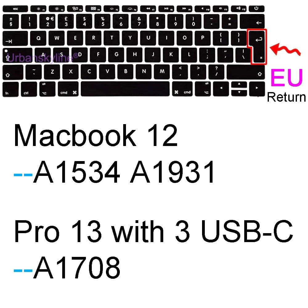 image-Keyboard Cover for Macbook Air 13 M2 15 Pro 14 M3 13 M1 16 Retina 11 Silicone Protector Skin Case A3113 A3114 A2681 A2941 A2992