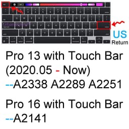 image-Keyboard Cover for Macbook Air 13 M2 15 Pro 14 M3 13 M1 16 Retina 11 Silicone Protector Skin Case A3113 A3114 A2681 A2941 A2992