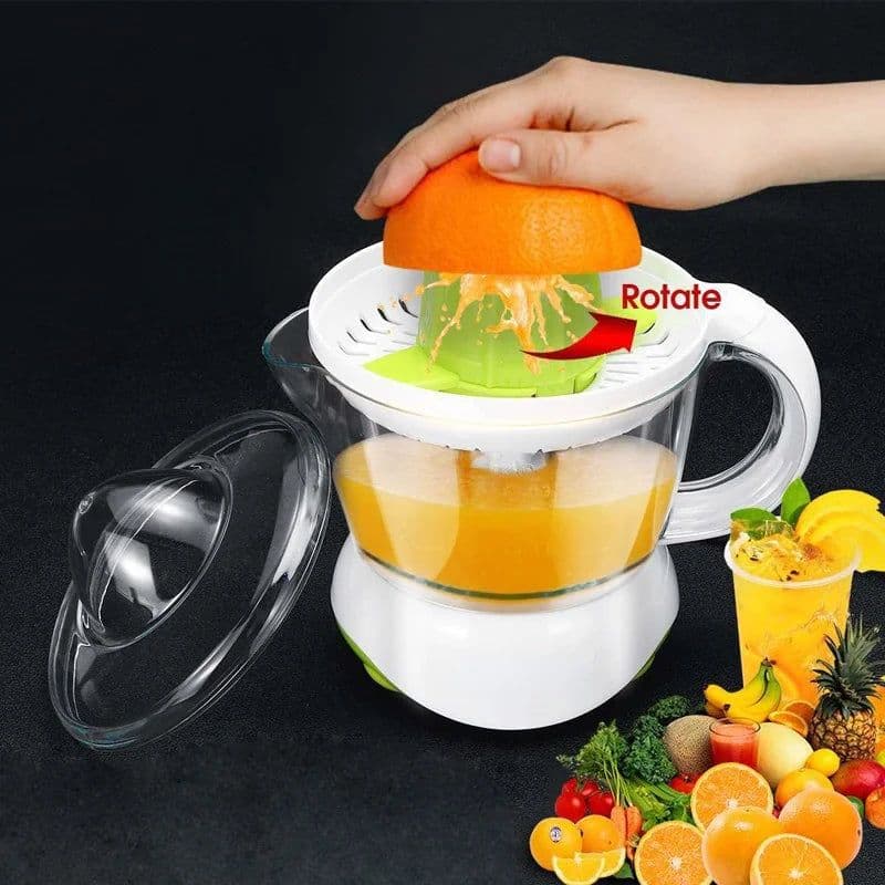 image-Portable Electric Orange Juice Extractor Household Fruit Squeezer Machine 700ML Large Capacity Juicers Orange Lemon Extractor