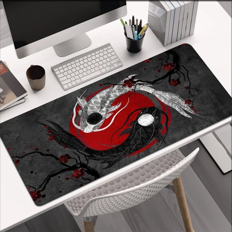 image-Chinese Style Computer Mouse Pad Gaming Accessories Mause Pad Mause Carpet Deskmat Keyboard Pad коврики для мыши Mausepad
