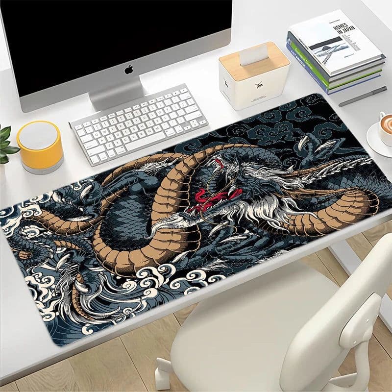 image-Chinese Style Computer Mouse Pad Gaming Accessories Mause Pad Mause Carpet Deskmat Keyboard Pad коврики для мыши Mausepad