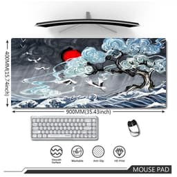 image-Chinese Style Computer Mouse Pad Gaming Accessories Mause Pad Mause Carpet Deskmat Keyboard Pad коврики для мыши Mausepad