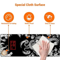 image-Chinese Style Computer Mouse Pad Gaming Accessories Mause Pad Mause Carpet Deskmat Keyboard Pad коврики для мыши Mausepad