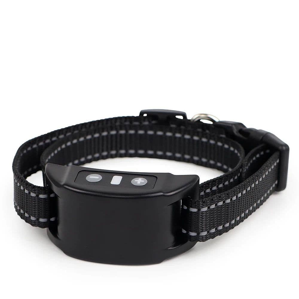 image-USB Rechargeable Dog Training Collars Auto Anti-Bark Collar Safety Static Shock 7 Sensitivity Level Nylon Collar Pet Supplies