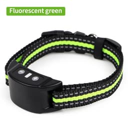 image-USB Rechargeable Dog Training Collars Auto Anti-Bark Collar Safety Static Shock 7 Sensitivity Level Nylon Collar Pet Supplies