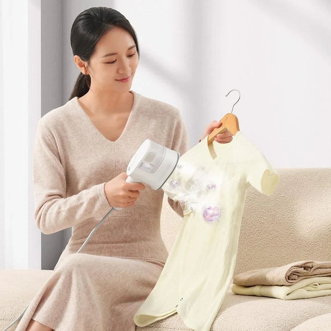 image-XIAOMI MIJIA Garment Steamer iron Home Handheld Electric Steam Cleaner Hanging Mite Removal Flat Steamer Ironing Clothes Machine