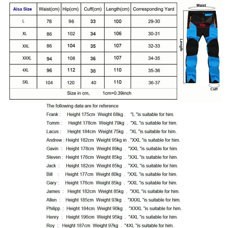 image-TRVLWEGO Men Summer Hiking Pants Wear-resistant Water Splash Prevention Quick Dry UV Proof Elastic Thin Camping Trousers