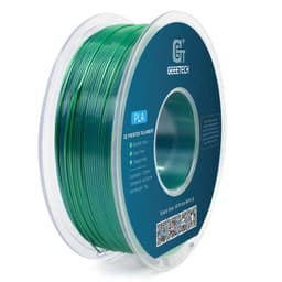 image-Geeetech Double Colors BiColor Silk PLA Filament , 3D Filament 1,75 mm 1KG Spool Wire (+/-0.03mm) Vacuum packaging