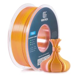 image-Geeetech Double Colors BiColor Silk PLA Filament , 3D Filament 1,75 mm 1KG Spool Wire (+/-0.03mm) Vacuum packaging