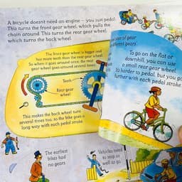 image-How Things Work Usborne See Inside Science Education English Flap Picture Cardboard Book for Kids Child Learning Toys Montessori