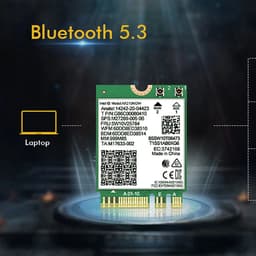 image-WiFi Intel AX210 Bluetooth 5.3 M.2 Wireless Card AX210NGW 5374Mbps 2.4Ghz 5Ghz 6Ghz 802.11ax Wifi Adapter For laptop PC