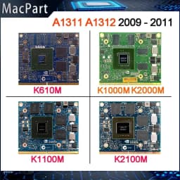 image-Quadro K610M 1GB K1000M K1100M K2000M K2100M 2GB Video Card K610 K1000 K1100 K2000 K2100 For iMac A1311 A1312 2009 2010 2011