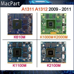image-Quadro K610M 1GB K1000M K1100M K2000M K2100M 2GB Video Card K610 K1000 K1100 K2000 K2100 For iMac A1311 A1312 2009 2010 2011