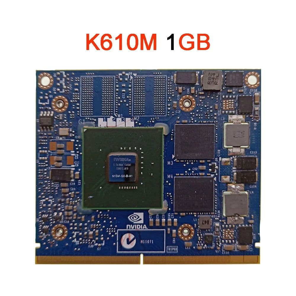 image-Quadro K610M 1GB K1000M K1100M K2000M K2100M 2GB Video Card K610 K1000 K1100 K2000 K2100 For iMac A1311 A1312 2009 2010 2011