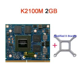 image-Quadro K610M 1GB K1000M K1100M K2000M K2100M 2GB Video Card K610 K1000 K1100 K2000 K2100 For iMac A1311 A1312 2009 2010 2011