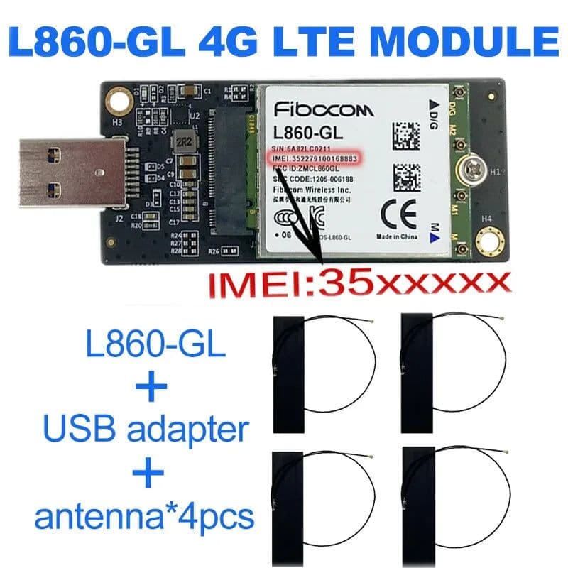image-M2 USB adapter M.2 NGFF DW5811E DW5821E DW5816E ME936 EM7455 L860-GL USB 3.0 expansion card for 3G / 4G / 5G L860 LTE module