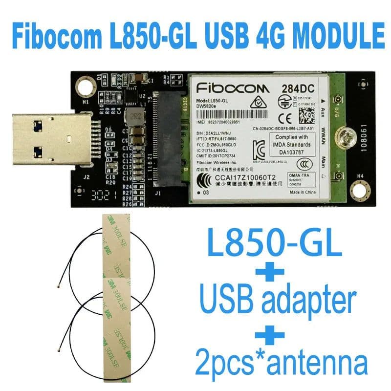 image-M2 USB adapter M.2 NGFF DW5811E DW5821E DW5816E ME936 EM7455 L860-GL USB 3.0 expansion card for 3G / 4G / 5G L860 LTE module