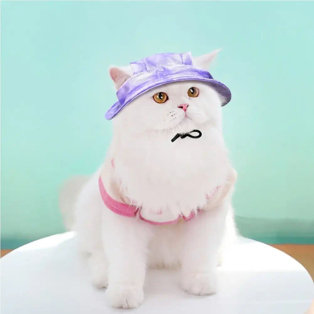 image-Pet Hat With Ear Holes Sunscreen Baseball Cap For Large Medium Small Dogs Summer Dog Cap Sun Hat Outdoor Hiking Hat Pet Product