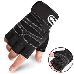 image-Gym Gloves for Men Women Fitness Weight Lifting Wristband Gloves Body Building Training Sports Exercise Cycling Glove Shockproof