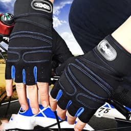image-Gym Gloves for Men Women Fitness Weight Lifting Wristband Gloves Body Building Training Sports Exercise Cycling Glove Shockproof